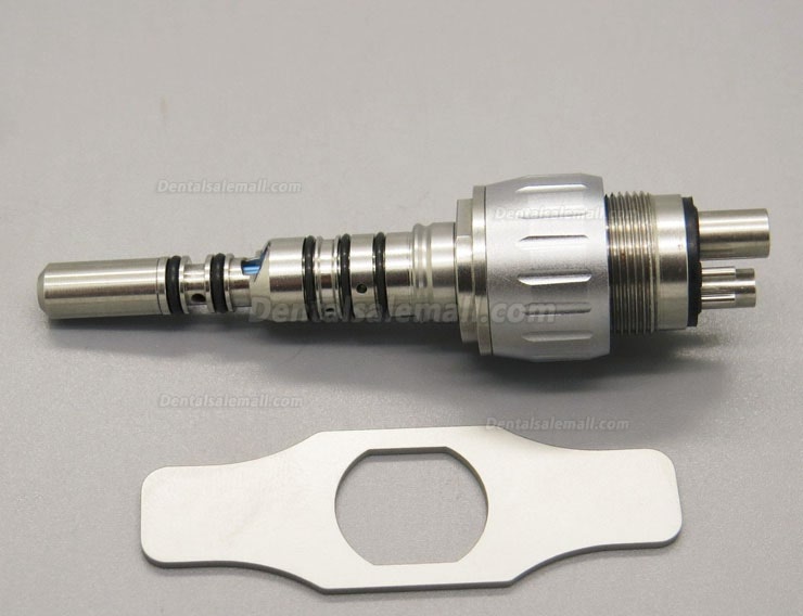 BEING Dental Coupler Coupling Fiber Optic 6 Hole fits KAVO MULTIflex Turbine Handpiece